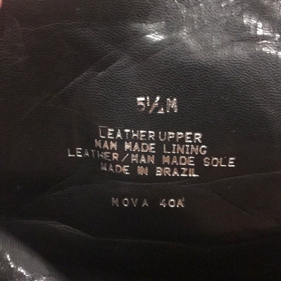 Nordstrom black suede ankle bootie Size 5 1/2 - Picture 6 of 8